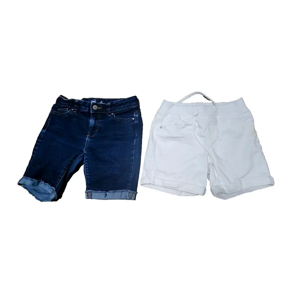 EUC Huge Lot Girls Clothes 15 pieces‎ T- SHIRTS /TANK TOP/SHORTS Size 12-18MONTH
